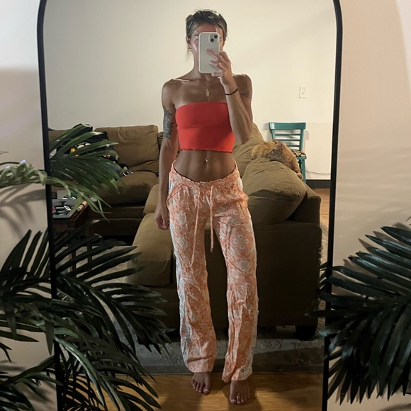 Roxy Pants - ROXY PATTERNED BEACH PANTS (S)